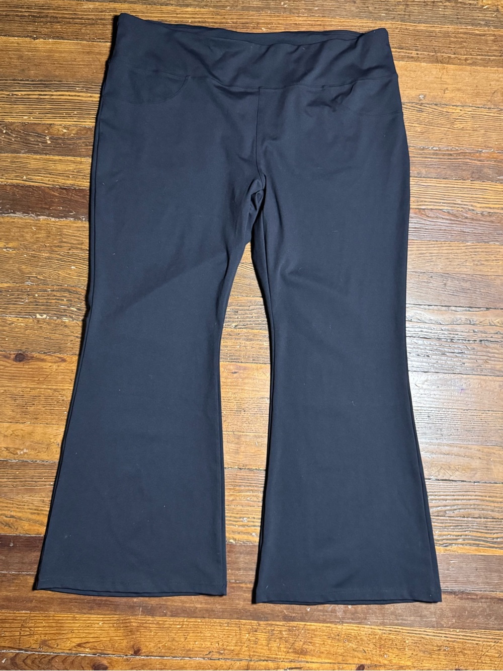 NEW Halara Black High Rise Straight Leg Yoga Pants Athleisure - Size 3X
